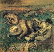 Edgar Degas Baigneuses France oil painting artist